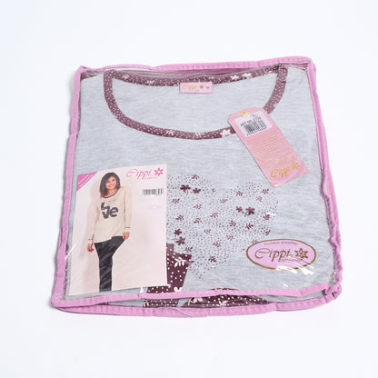 Pigiama Caldo Cotone Donna Cippi 2709