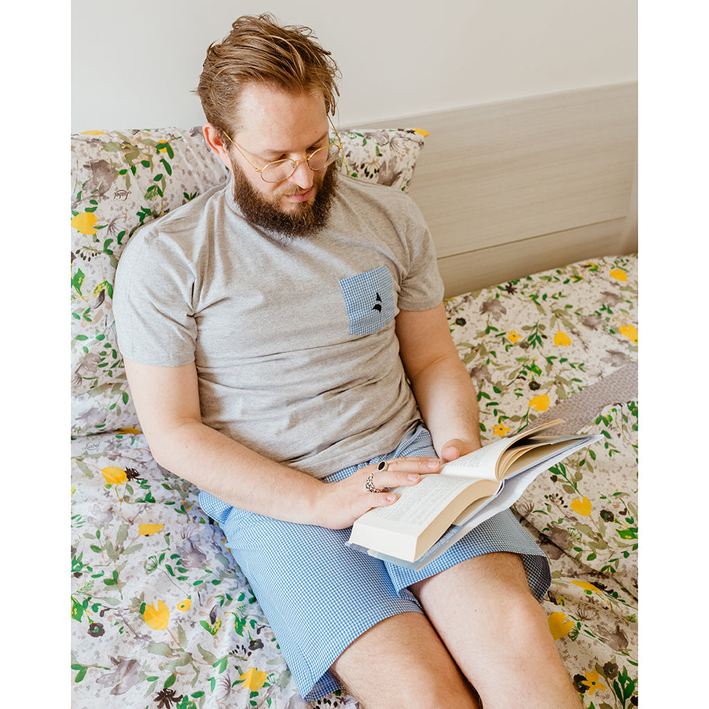 Pigiama Cotone Uomo Maniche Corte Pantaloncini Navigare 321