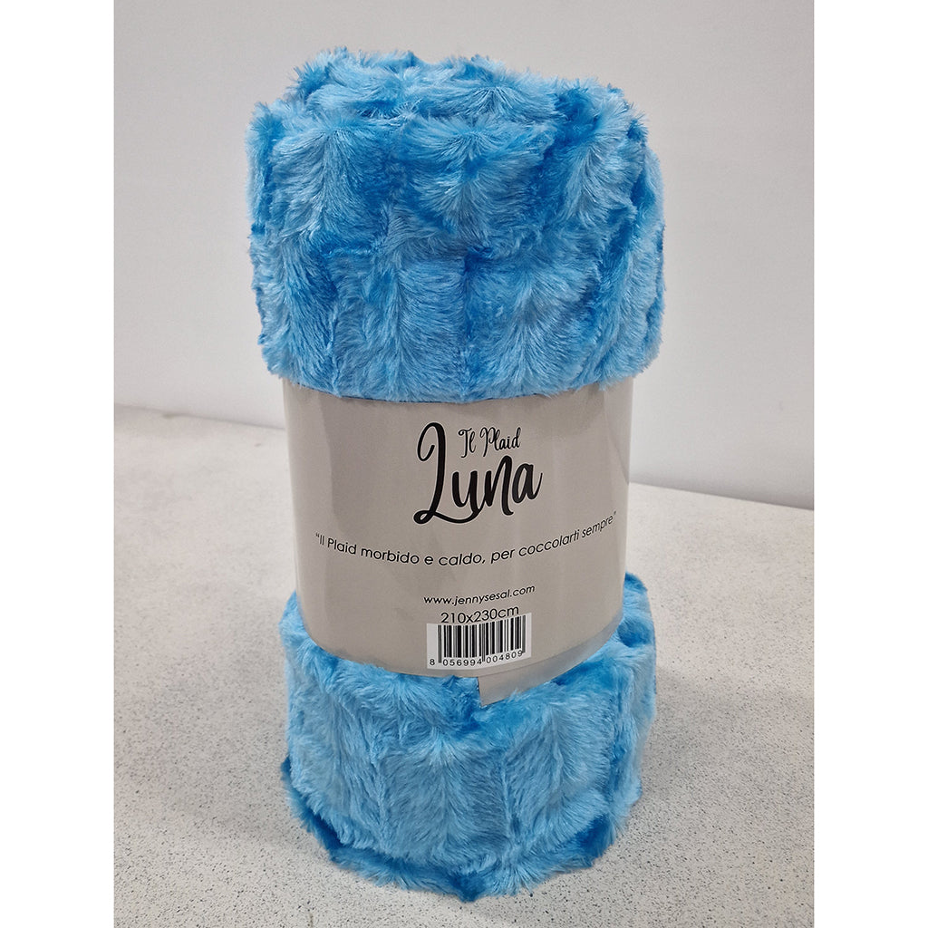 Plaid Matrimoniale Agnellato Js Luna