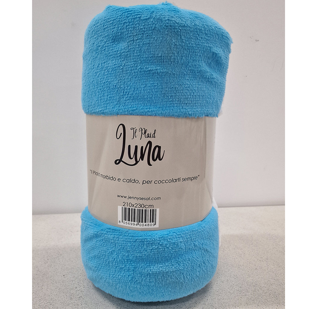 Plaid Matrimoniale Agnellato Js Luna