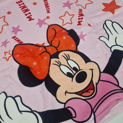 Poncho Microspugna Cotone Disney Minnie 60x60 cm