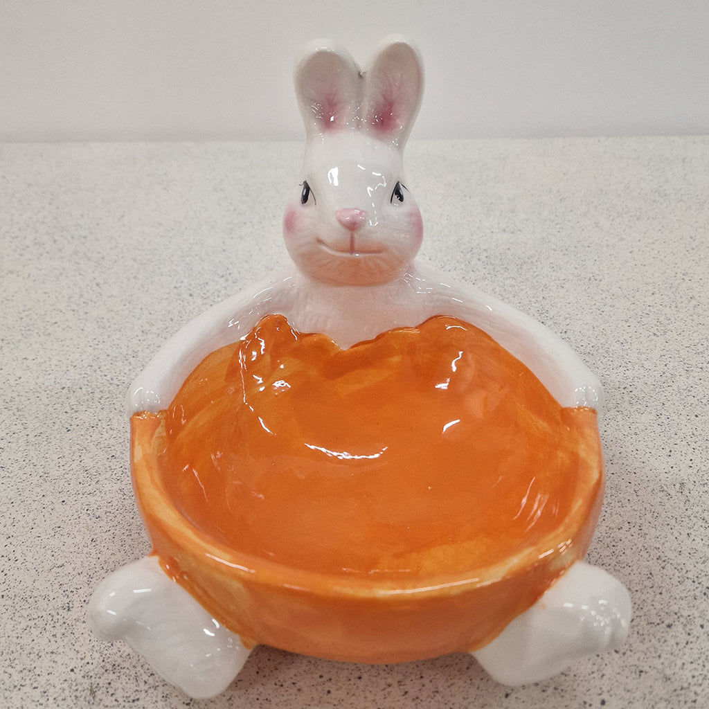 Portaoggetti in Ceramica Coniglietto