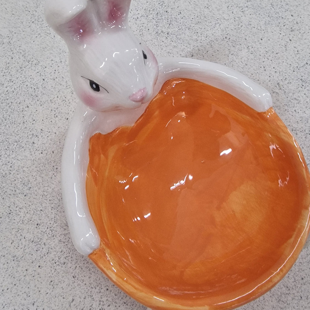 Portaoggetti in Ceramica Coniglietto