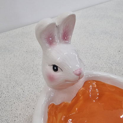 Portaoggetti in Ceramica Coniglietto