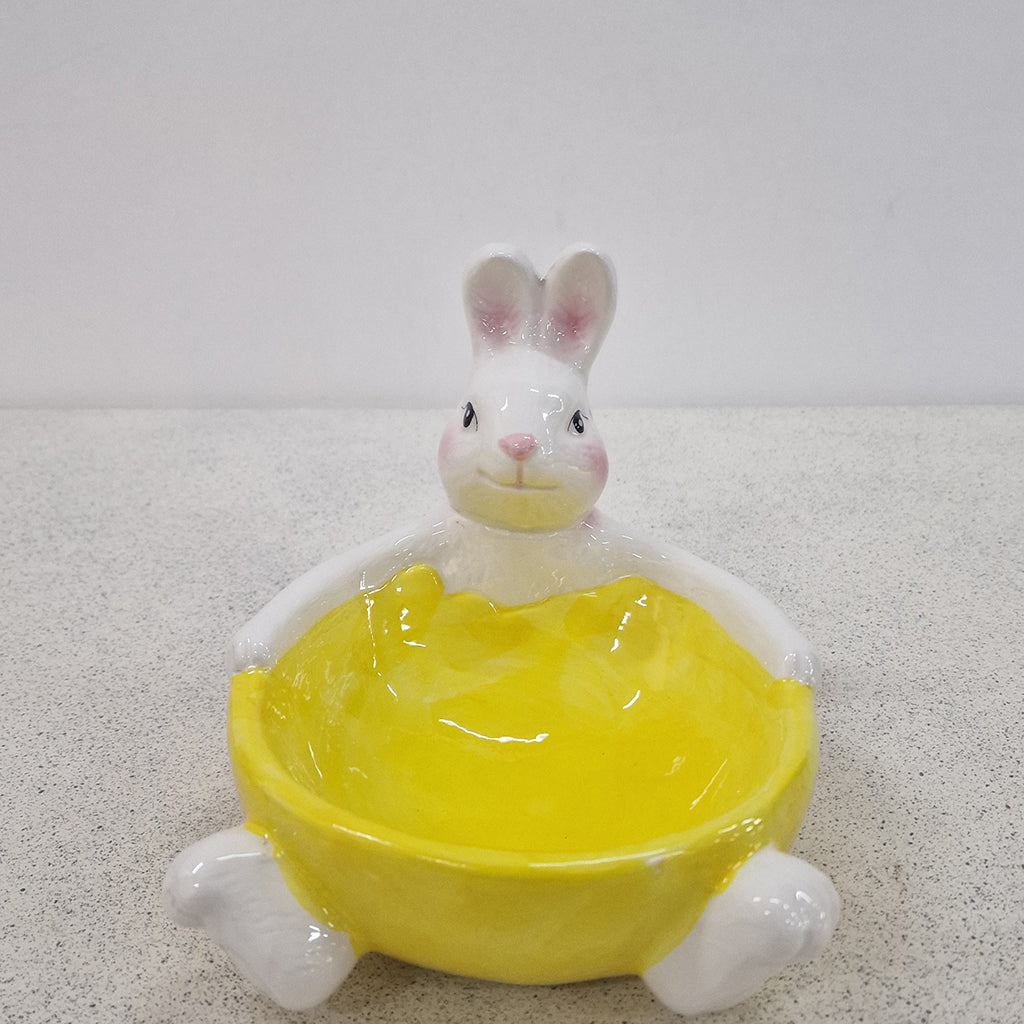 Portaoggetti in Ceramica Coniglietto