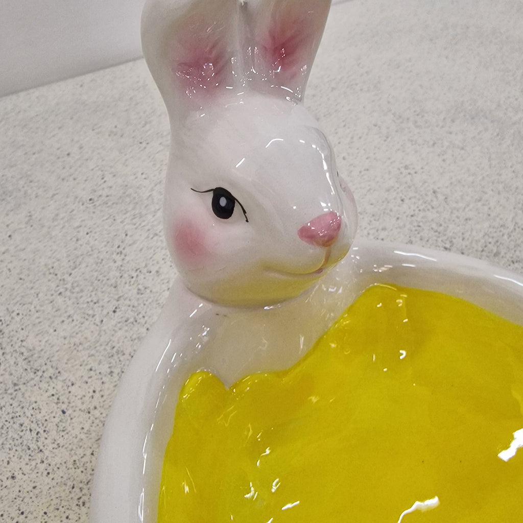 Portaoggetti in Ceramica Coniglietto