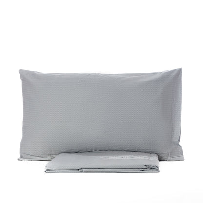 Completo Letto Cotone Matrimoniale Maxi Laura Biagiotti Ravi Grigio