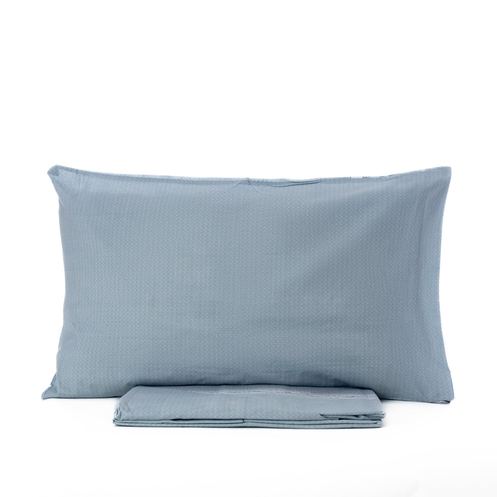 Completo Letto Cotone Matrimoniale Maxi Laura Biagiotti Ravi Grigio Perla
