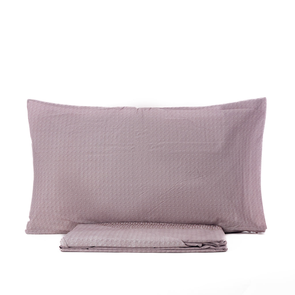 Completo Letto Cotone Matrimoniale Maxi Laura Biagiotti Satya Rosa