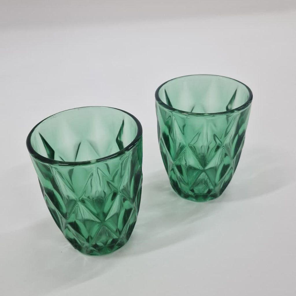 Set Bicchieri 6pz. in Vetro Multicolor Universo Casa