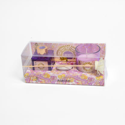 Set Diffusore per Ambienti Candela e Saponetta Profumata