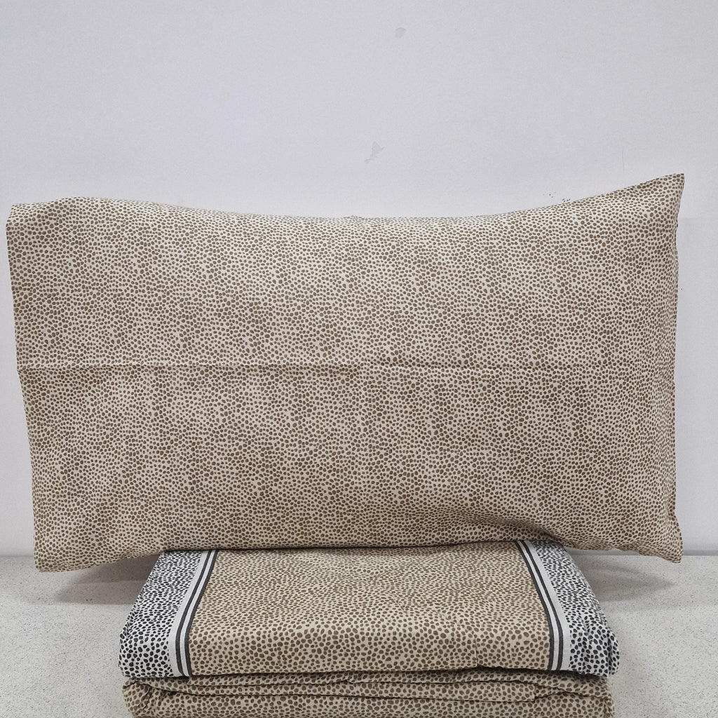 Set Lenzuola Flanella Matrimoniale Gabriella Gucci Courmayeur Pois