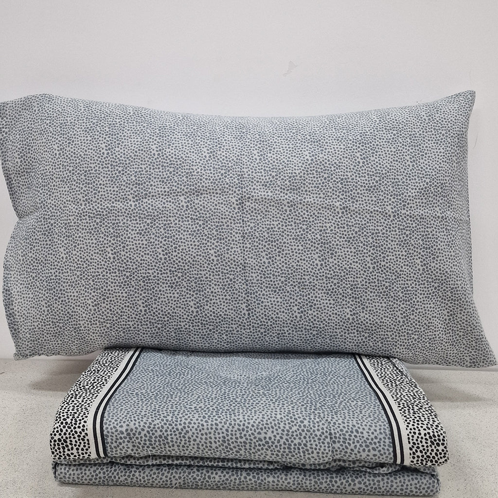 Set Lenzuola Flanella Matrimoniale Gabriella Gucci Courmayeur Pois