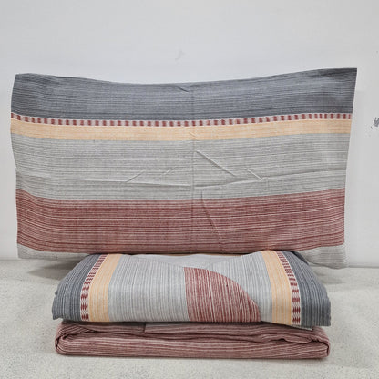 Set Lenzuola Flanella Matrimoniale Gabriella Gucci Courmayeur Righe