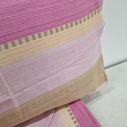 Set Lenzuola Flanella Matrimoniale Gabriella Gucci Courmayeur Righe