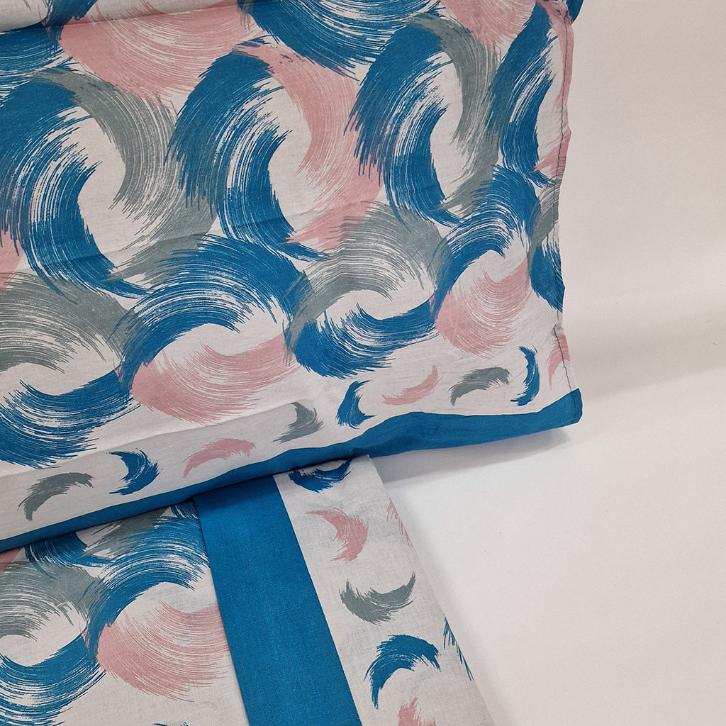 Set Lenzuola Cotone Matrimoniale Pompea Donna