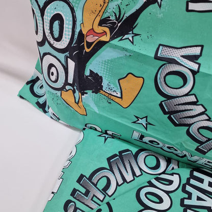 Set Lenzuola Singolo in Microfibra Looney Tunes Duffy Duck