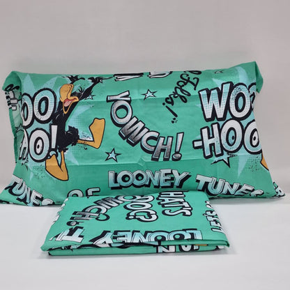 Set Lenzuola Singolo in Microfibra Looney Tunes Duffy Duck