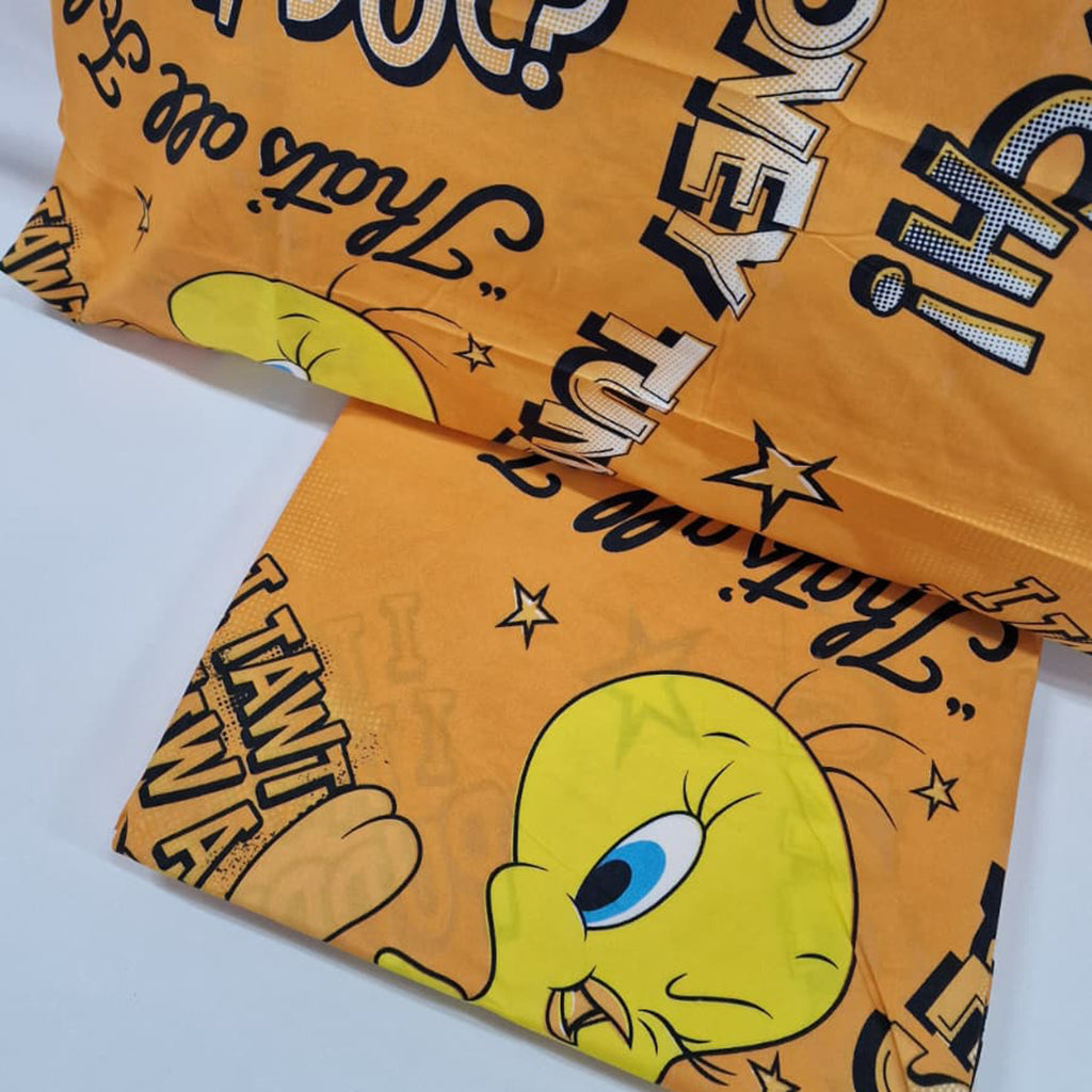 Set Lenzuola Singolo in Microfibra Looney Tunes Titty