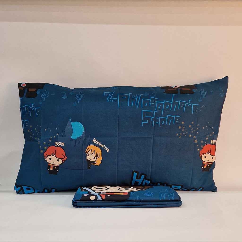 Set Lenzuola Singolo in Microfibra Harry Potter Mod.2