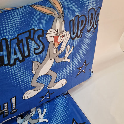 Set Lenzuola Singolo in Microfibra Looney Tunes Bugs Bunny