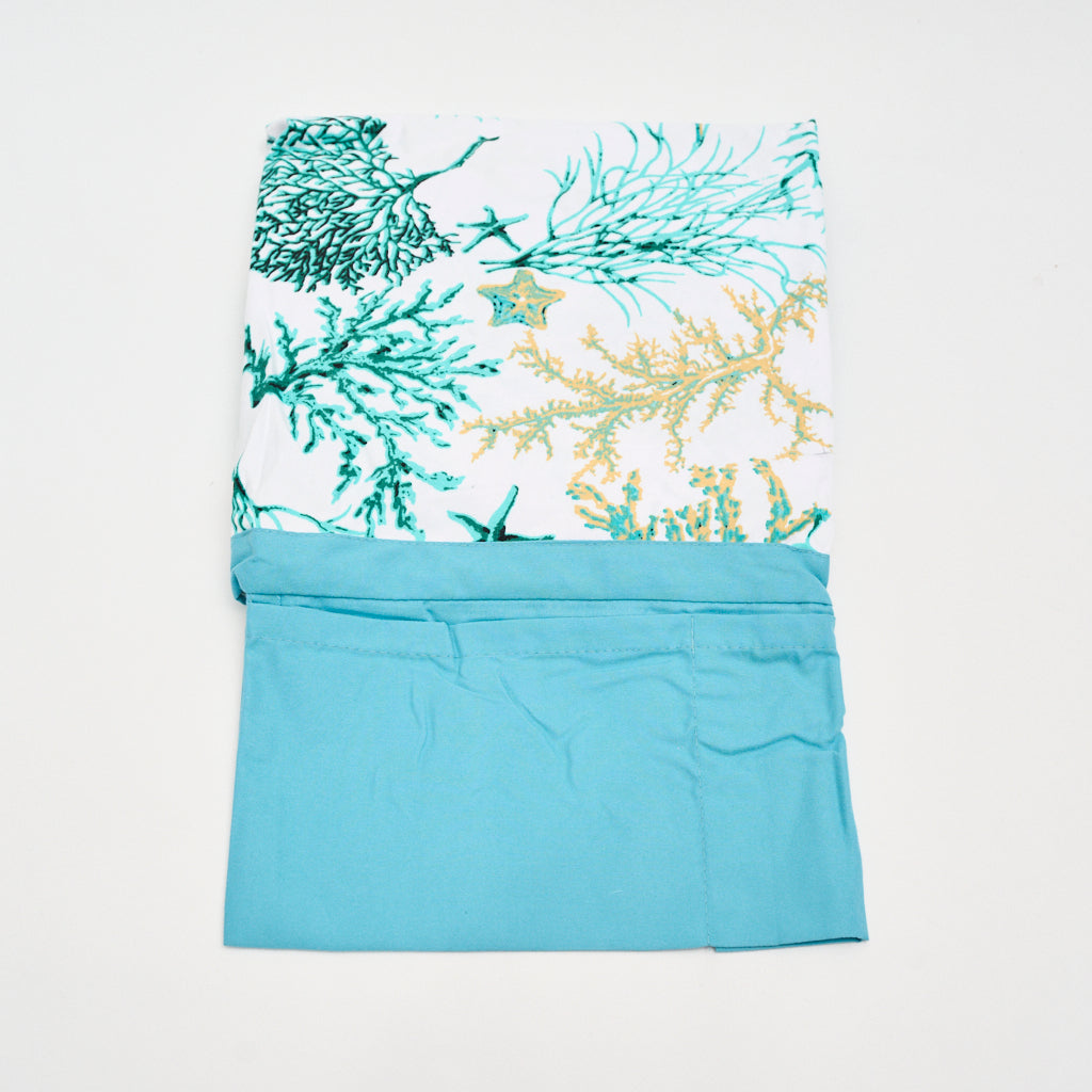 Telo copri lettino microfibra Corallo