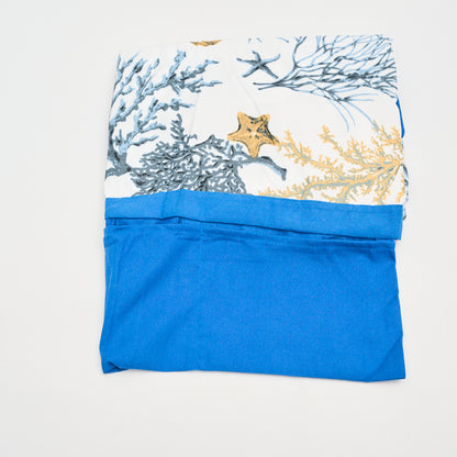 Telo copri lettino microfibra Corallo