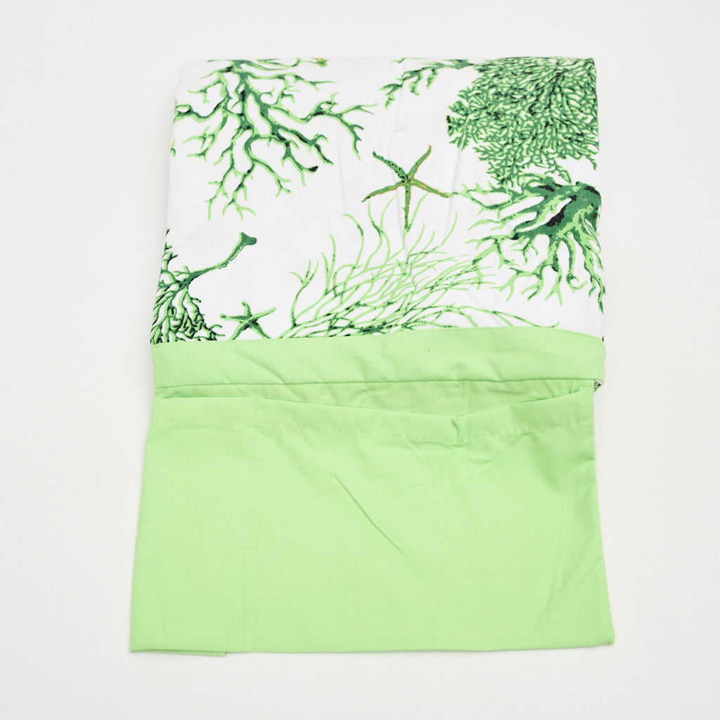 Telo copri lettino microfibra Corallo