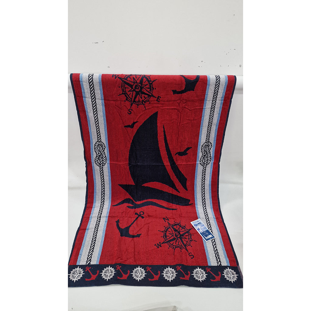 Telo Mare Spugna Fancy Home Bikini Vela 86x165 cm