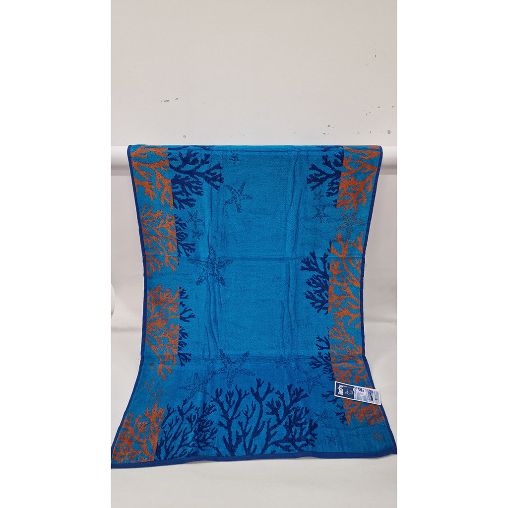 Telo Mare Spugna Fancy Home Bikini Corallo 86x165 cm