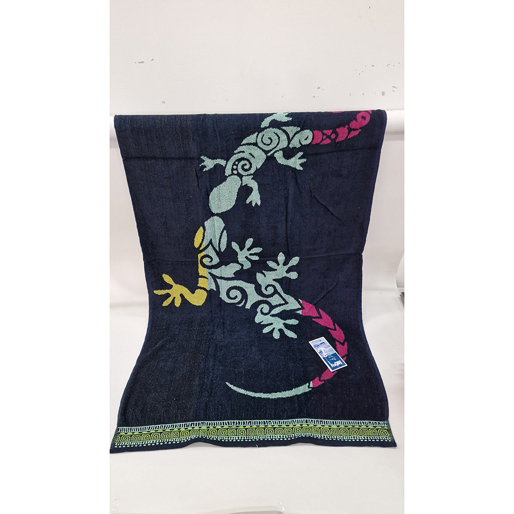 Telo Mare Spugna Fancy Home Bikini Geco 86x165 cm