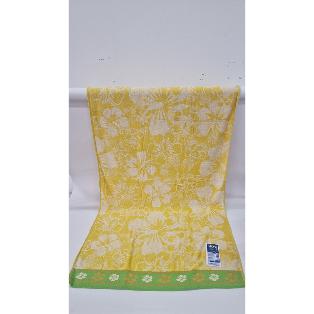 Telo Mare Spugna Fancy Home Bikini Yellow 86x165 cm