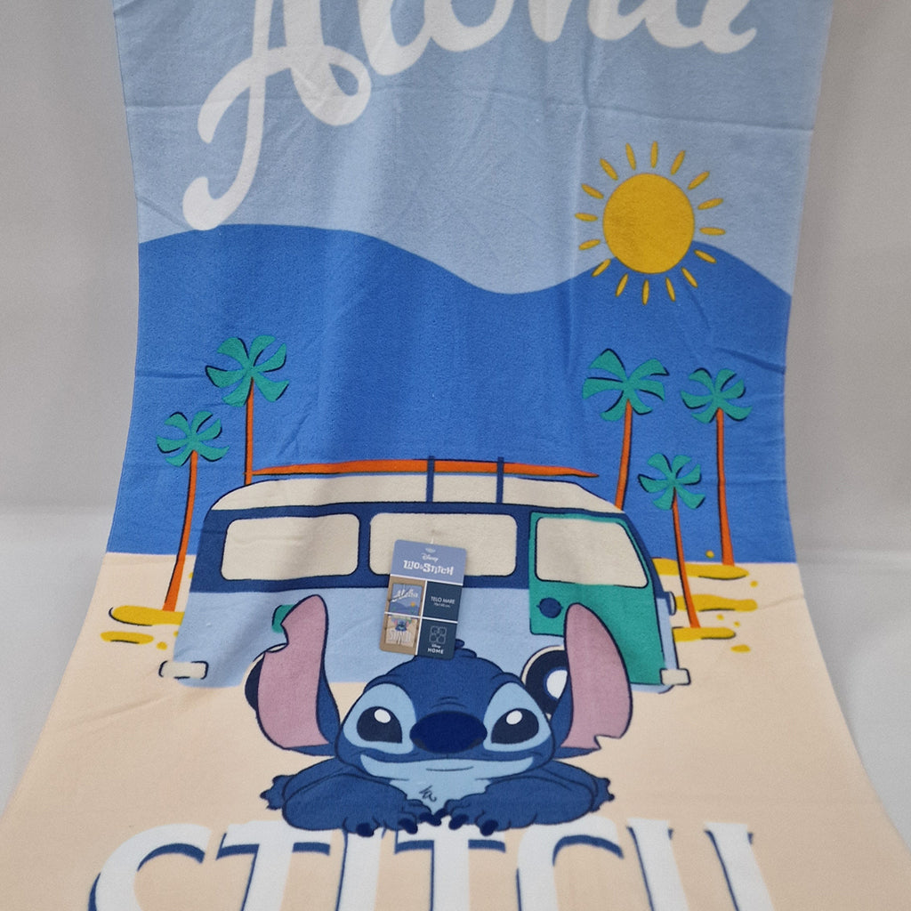 Telo Mare Microspugna Lilo &amp; Stich 70x140 cm