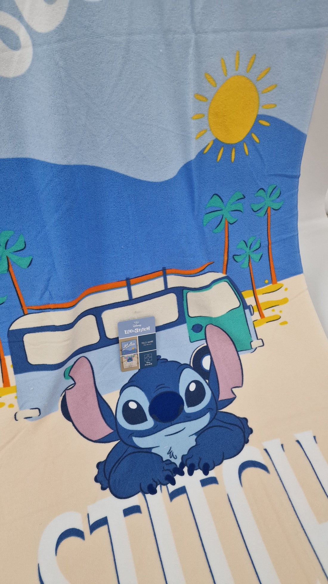 Telo Mare Microspugna Lilo &amp; Stich 70x140 cm