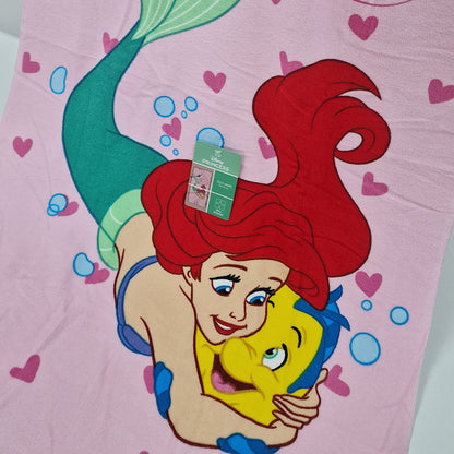 Telo Mare Microspugna Disney Sirenetta Ariel 70x140 cm