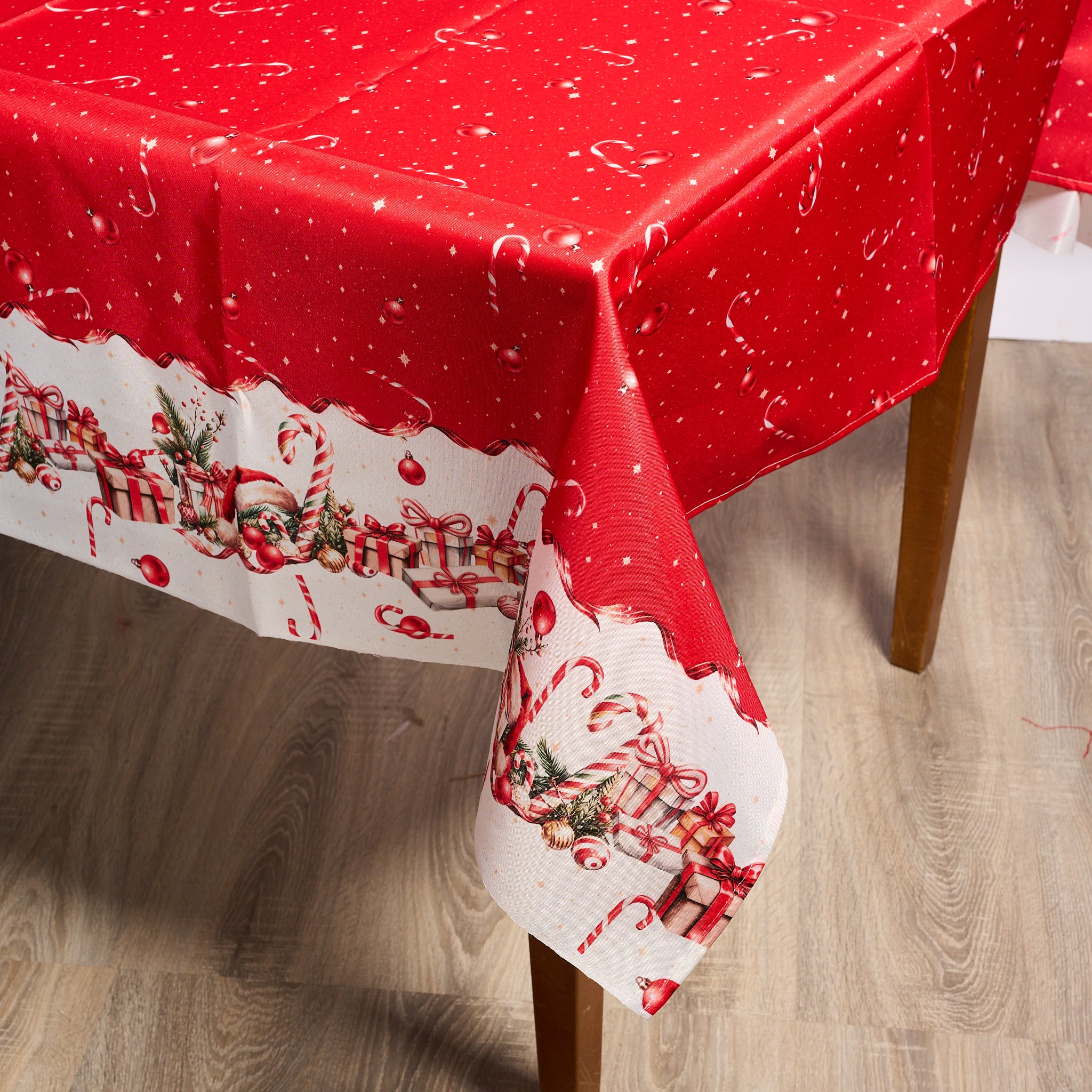 Tovaglia Antimacchia Natalizia x12 Galbissima Bastoncino