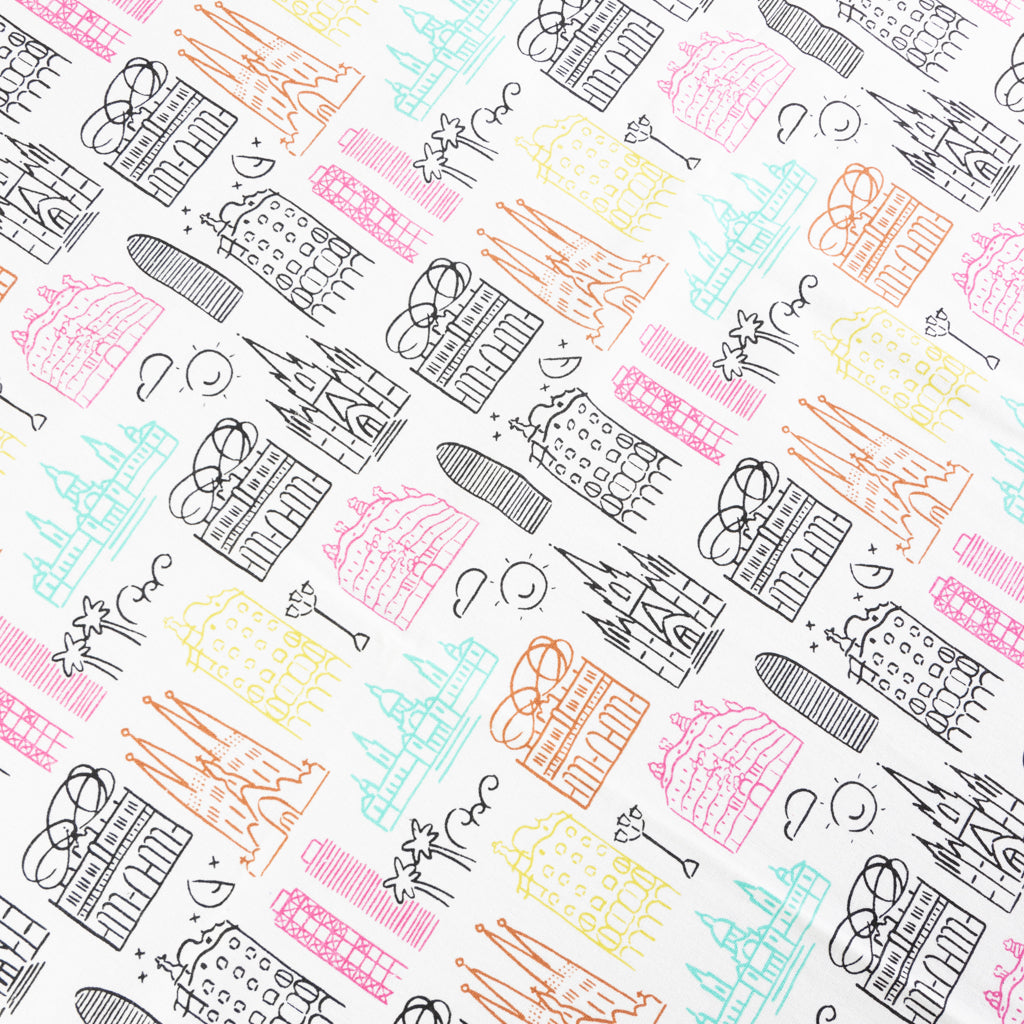 Tovaglia in Cotone City Pink