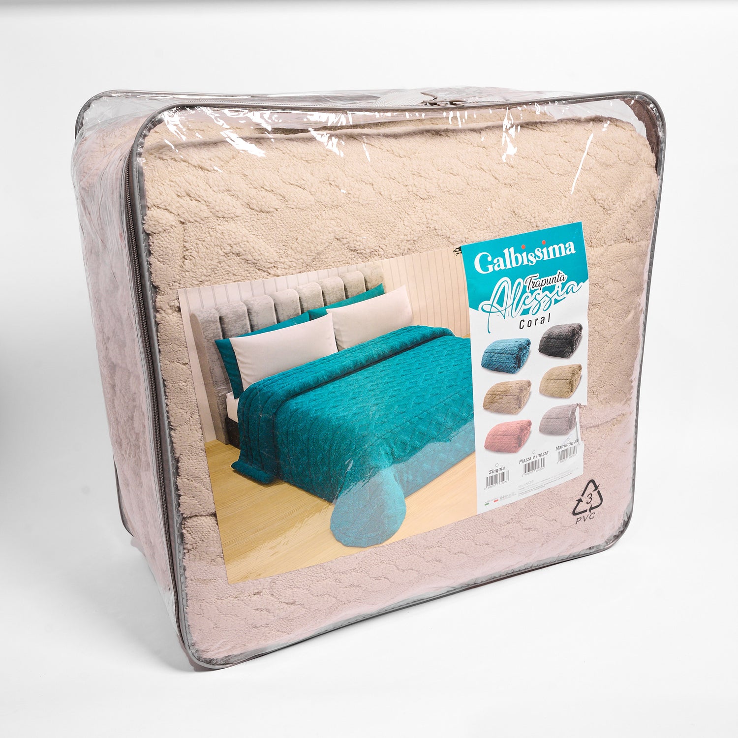 Trapunta Matrimoniale Coral Galbissima Alessia