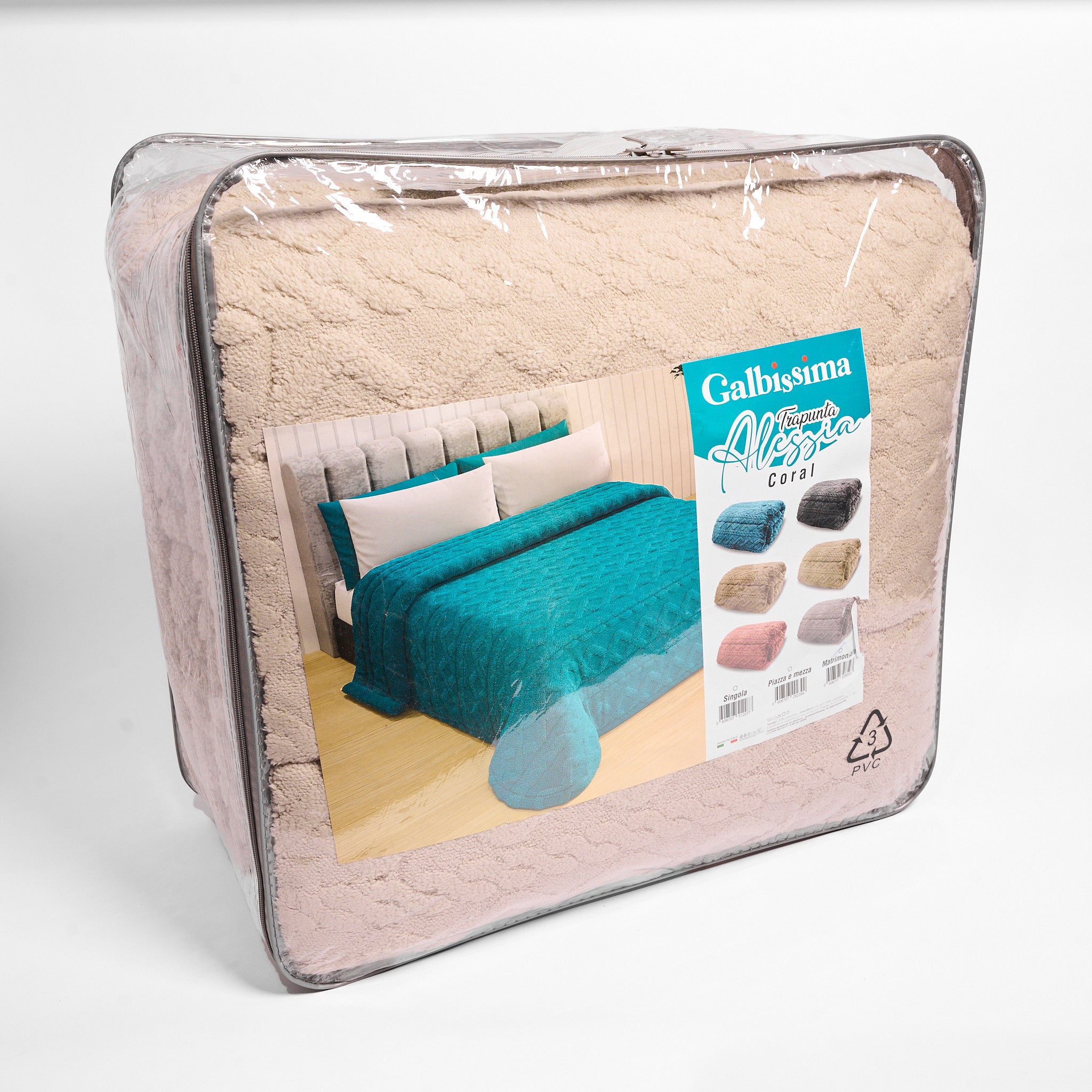 Trapunta Matrimoniale Coral Galbissima Alessia