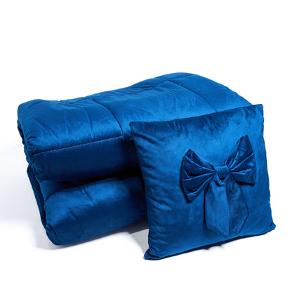 Trapunta Matrimoniale con Cuscino Nami Velvet