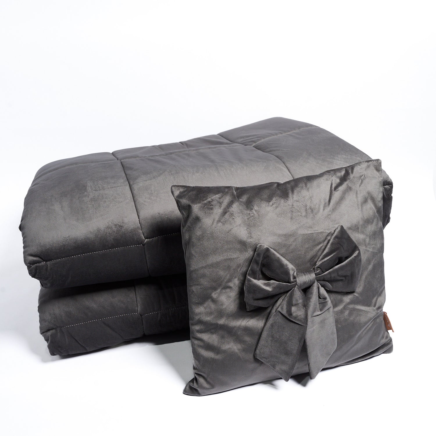 Trapunta Matrimoniale con Cuscino Nami Velvet