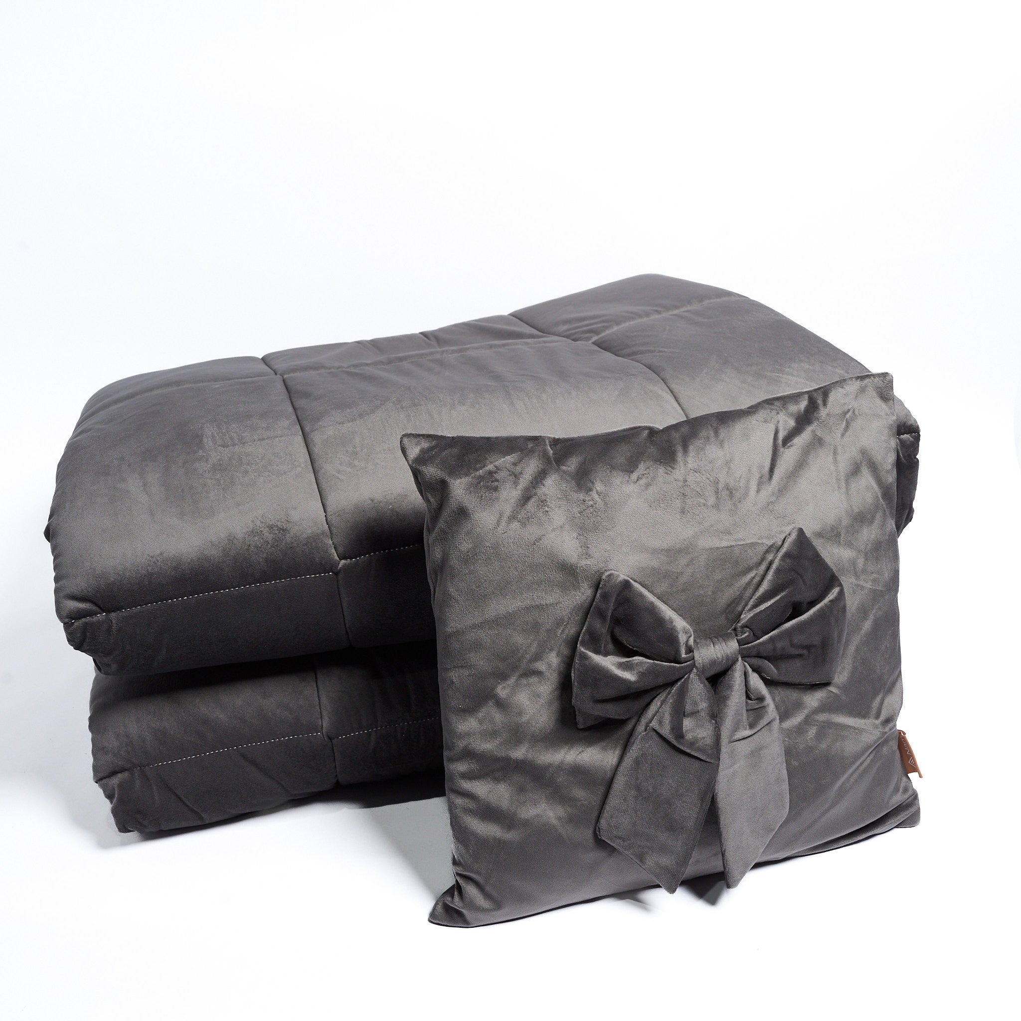 Trapunta Matrimoniale con Cuscino Nami Velvet