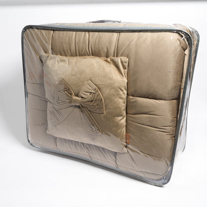 Trapunta Matrimoniale con Cuscino Nami Velvet