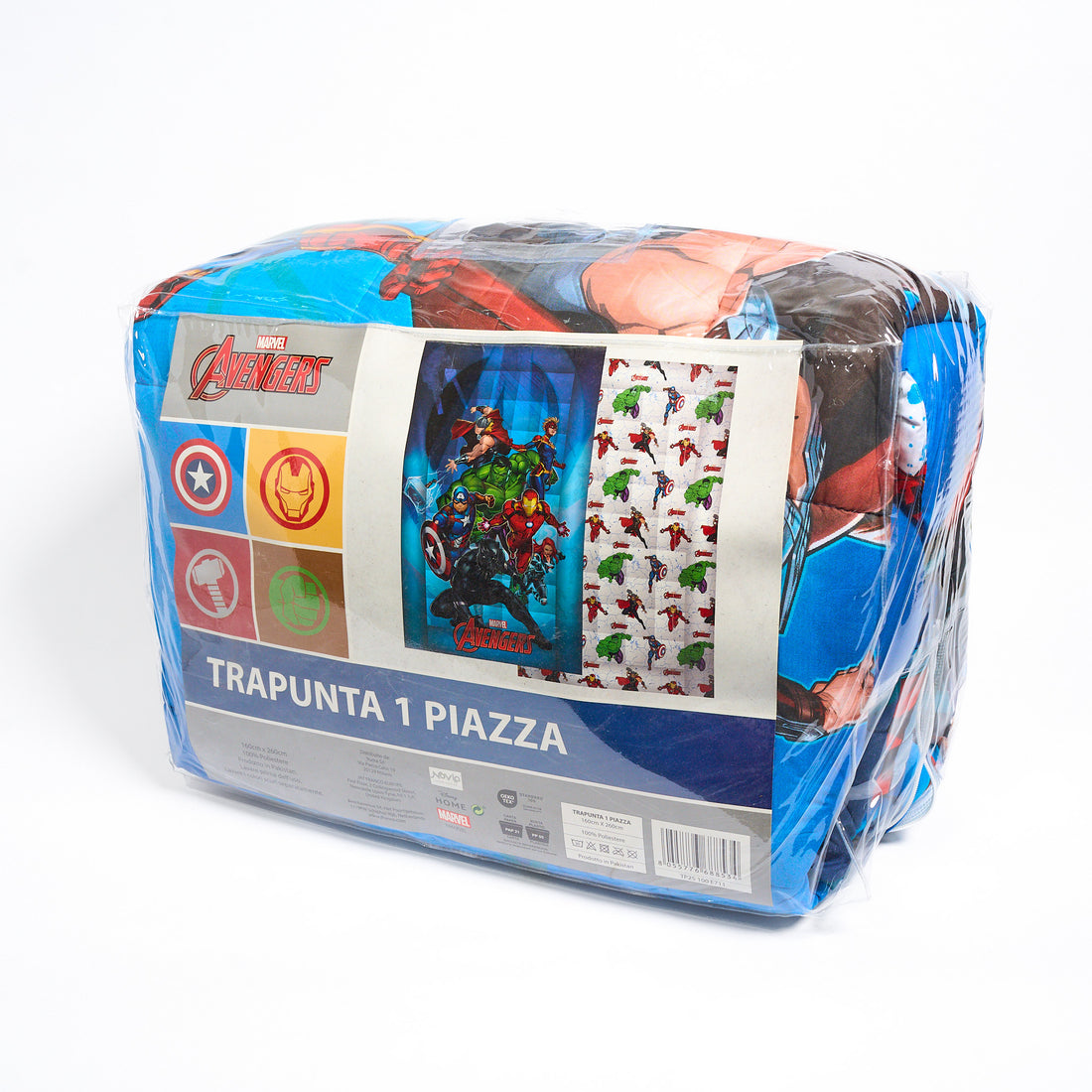 Trapunta Letto Singolo Piumone Marvel Avengers