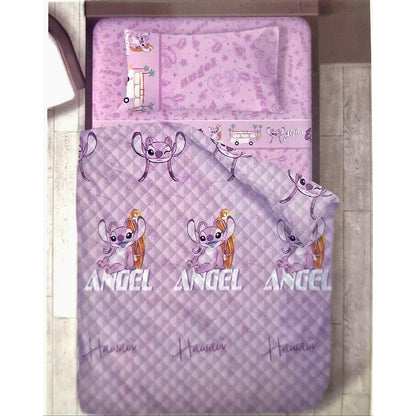 Trapuntino Lilo&amp;Stich Rosa Disney