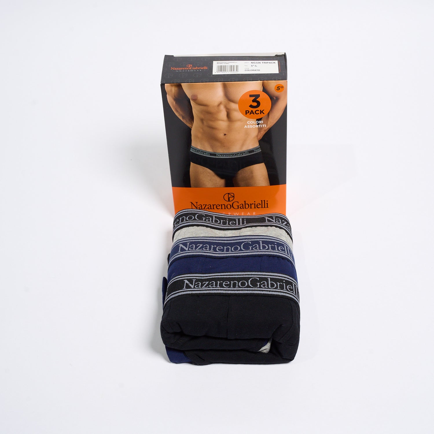 Tris Slip Tinta Unita Nazareno Gabrielli