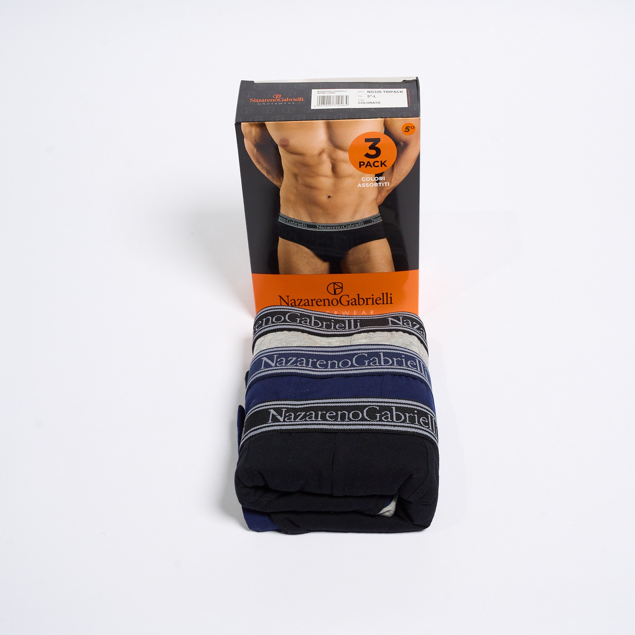 Tris Slip Tinta Unita Nazareno Gabrielli