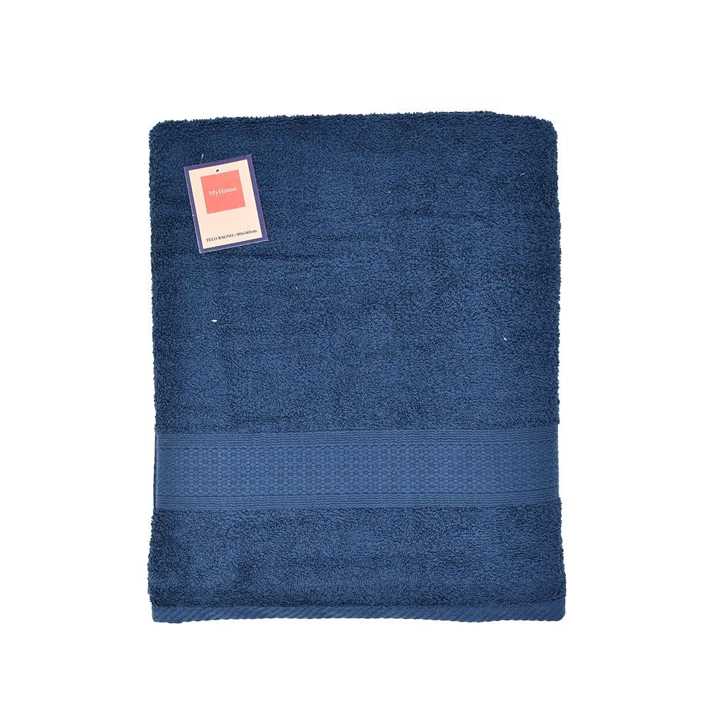 Asciugamano Ospite 420 gr Spugna Tinta Unita My House Bahia