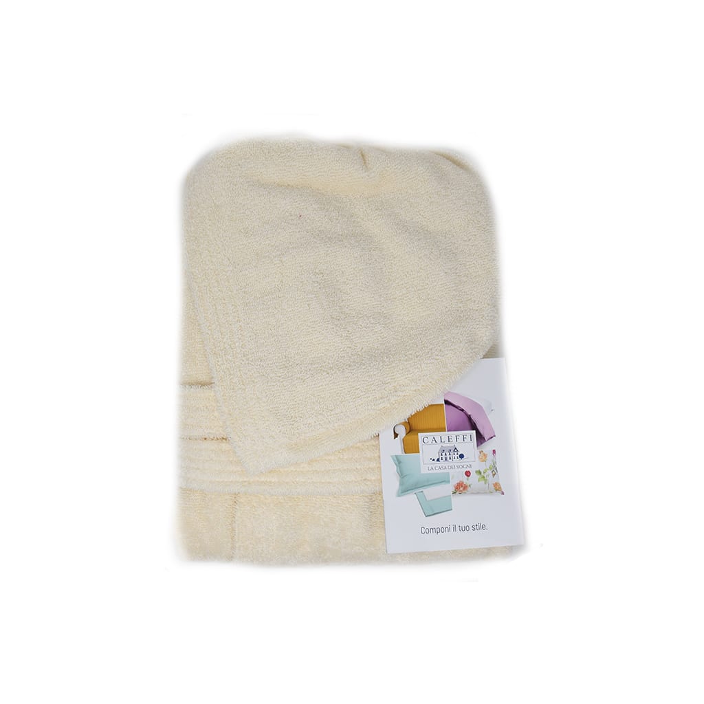 Accappatoio con Cappuccio in Spugna 400gr Caleffi Minorca