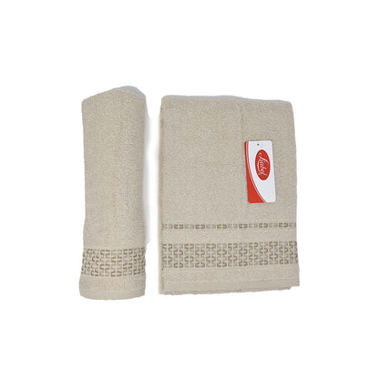 Asciugamano con Ospite Spugna Jacquard Liabel 2114